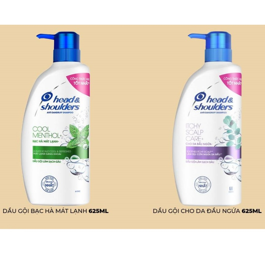 Dầu gội  Head & Shoulder 300ML - 550ML