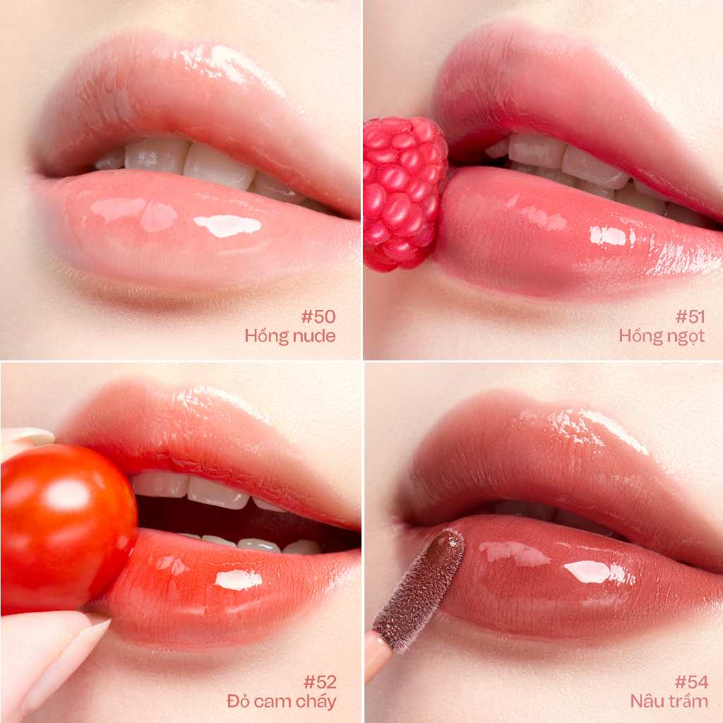 Son Bóng Thuỷ Tinh Môi Căng Mọng Mềm Mịn Từ Maxi Lip Giúp Ngăn Ngừa Lão Hoá Môi Cỏ Mềm 5g