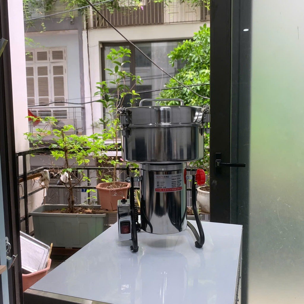 Máy xay bột ngũ cốc, bột thuốc siêu mịn nồi lớn 4500A