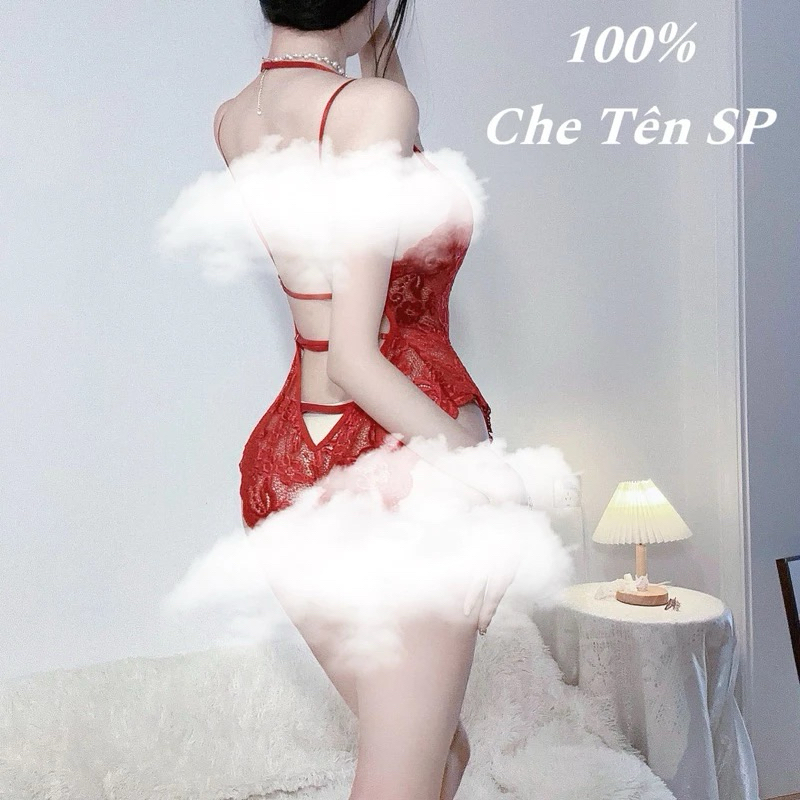 Bộ jump ren xẻ đáy cổ V dây lưng ngang gợi cảm 3559 | BigBuy360 - bigbuy360.vn