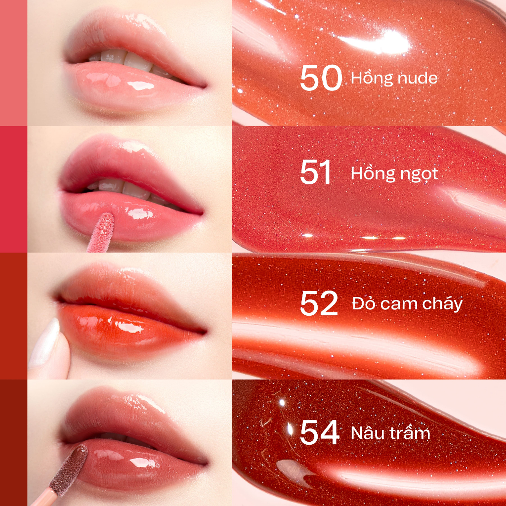 Son Bóng Thuỷ Tinh Môi Căng Mọng Mềm Mịn Từ Maxi Lip Giúp Ngăn Ngừa Lão Hoá Môi Cỏ Mềm 5g