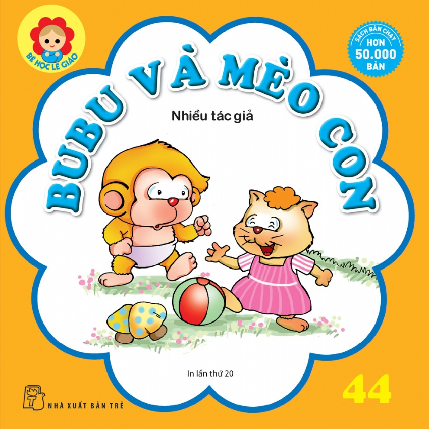 Sách - Bộ sách Bubu Bé học lễ giáo - Bubu 44: Bubu và Mèo con
