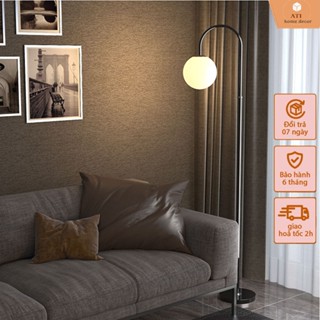 Đèn Cây Đứng Hình Quả Cầu Trang Trí Decor Phòng Ngủ Phòng Khách Phòng Làm Việc, Đèn Đọc Sách