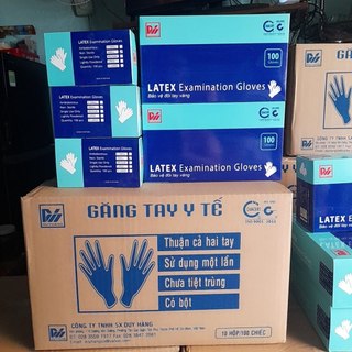 Găng tay y tế có bột Duy Hàng