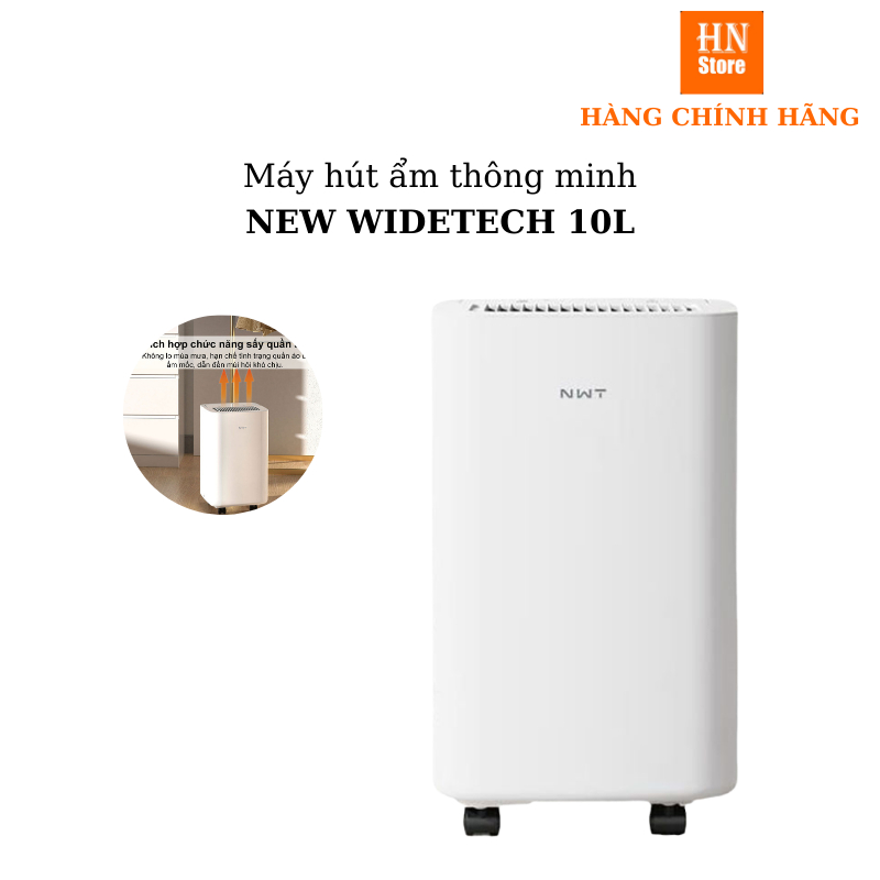 Máy hút ẩm thông minh New Widetech 10L - Bảo hành 6 tháng - Shop MI HN Store