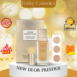 Kem nền Di.or Limited Prestige Le Micro fluide Teint De Rose SPF25 căng bóng, Bobby Cosmetics