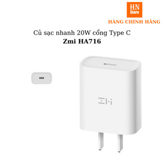  Củ sạc nhanh PD Type C 20W ZMI HA716 - Shop  MI HN Store 