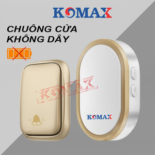  BỘ CHUÔNG CỬA KHÔNG DÂY CAO CẤP DB66 nút nhấn D66 không cần dùng pin cho gia đình văn phòng 