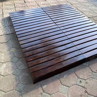 GIƯỜNG GỖ PALLET DECOR CÓ SHIP HOẢ TỐC