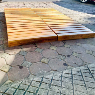 GIƯỜNG GỖ PALLET DECOR CÓ SHIP HOẢ TỐC