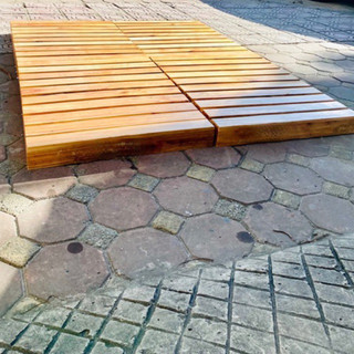 GIƯỜNG GỖ PALLET DECOR CÓ SHIP HOẢ TỐC