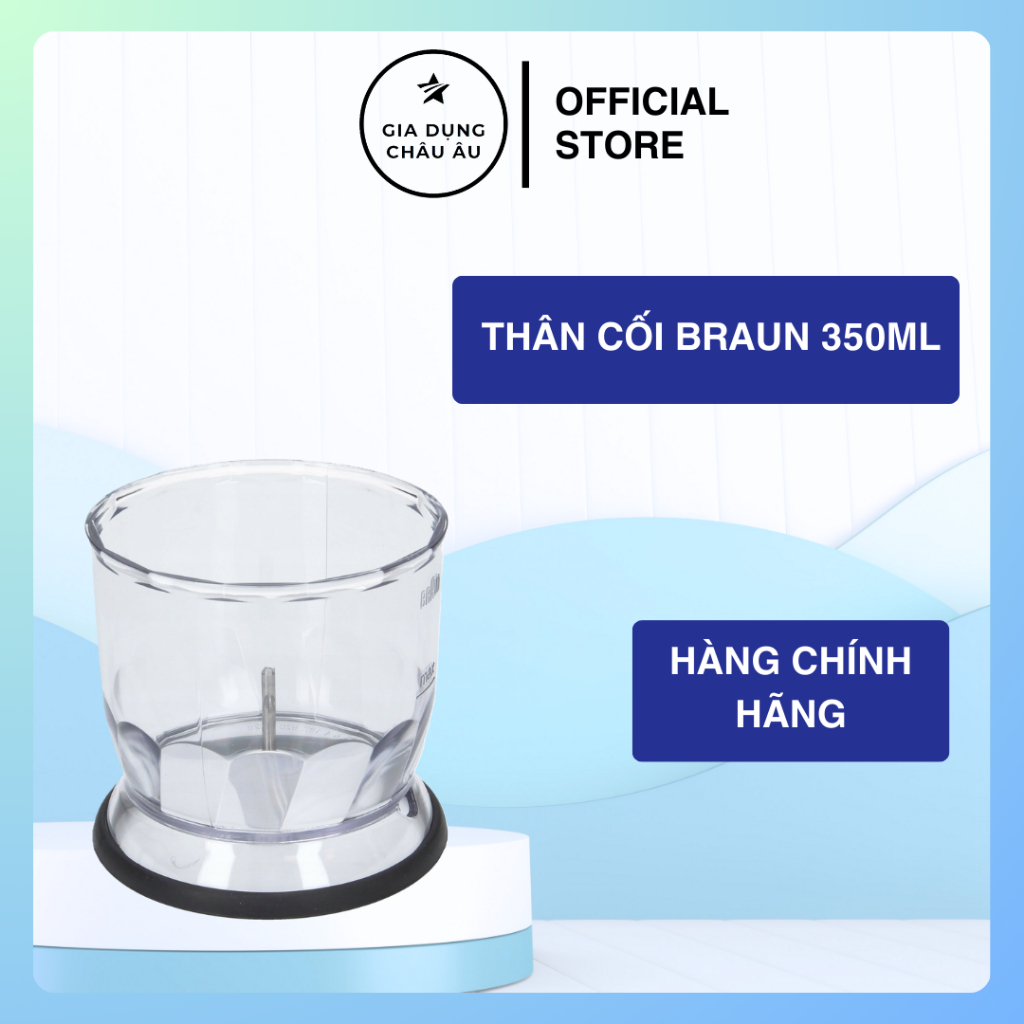 [CHÍNH HÃNG] Thân cối, vỏ cối xay khô 350ml máy xay cầm tay Braun - Hàng chính hãng