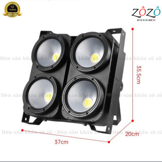 Blinder 4 mắt x 400w 2 màu trắng vàng