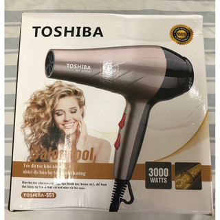  máy sấy tóc TOSHIBA 551 máy khỏe  3000 W 