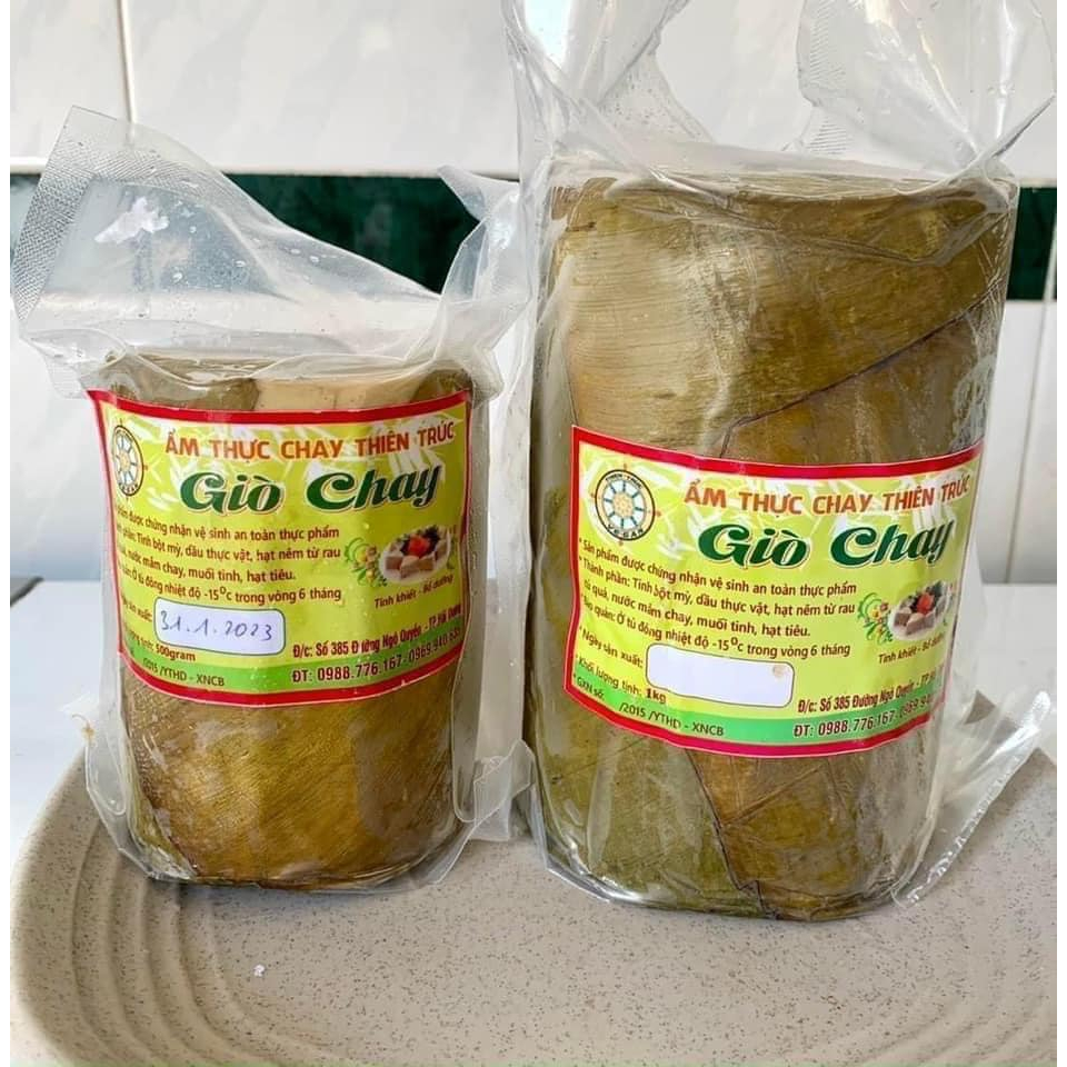 Chả  chay các loại (chả lụa, chả nấm, chả cá chay, chả quế, chả tôm,...) - Thực  phẩm đông lạnh - Gi