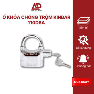 Ổ khóa báo động chống trộm kinbar 110dba chính hãng giá tốt | npp sg an phú