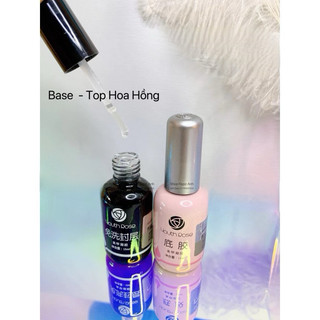 Base, Top, Cứng móng hoa hồng 15ml