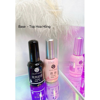 Base, Top, Cứng móng hoa hồng 15ml