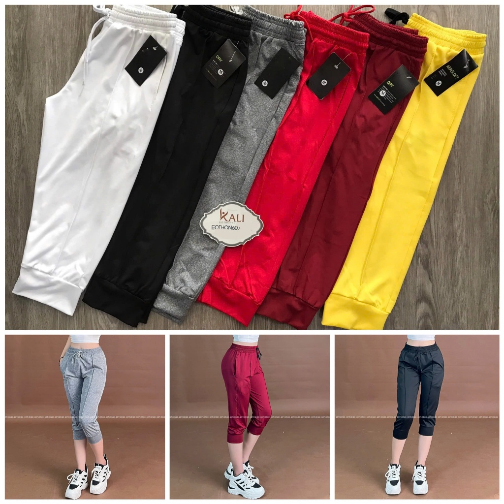 Quần jogger lửng trơn [hình thật shop chụp] Eothon60
