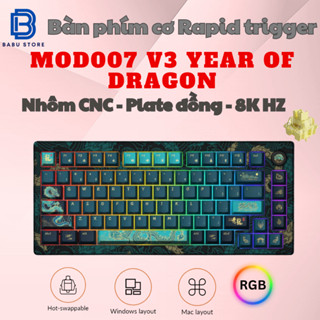 [SẴN HÀNG] Bàn Phím Cơ AKKO YEAR OF THE DRAGON | Full Nhôm CNC | Phiên Bản Giới Hạn Cực Hot | Chỉ Bán 01 Đợt Duy Nhất