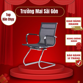 Ghế quỳ lưới cao cấp Trường Mai Sài Gòn tựa lưng nhún thư giãn thoải mái lưng thoáng mát hiện đại