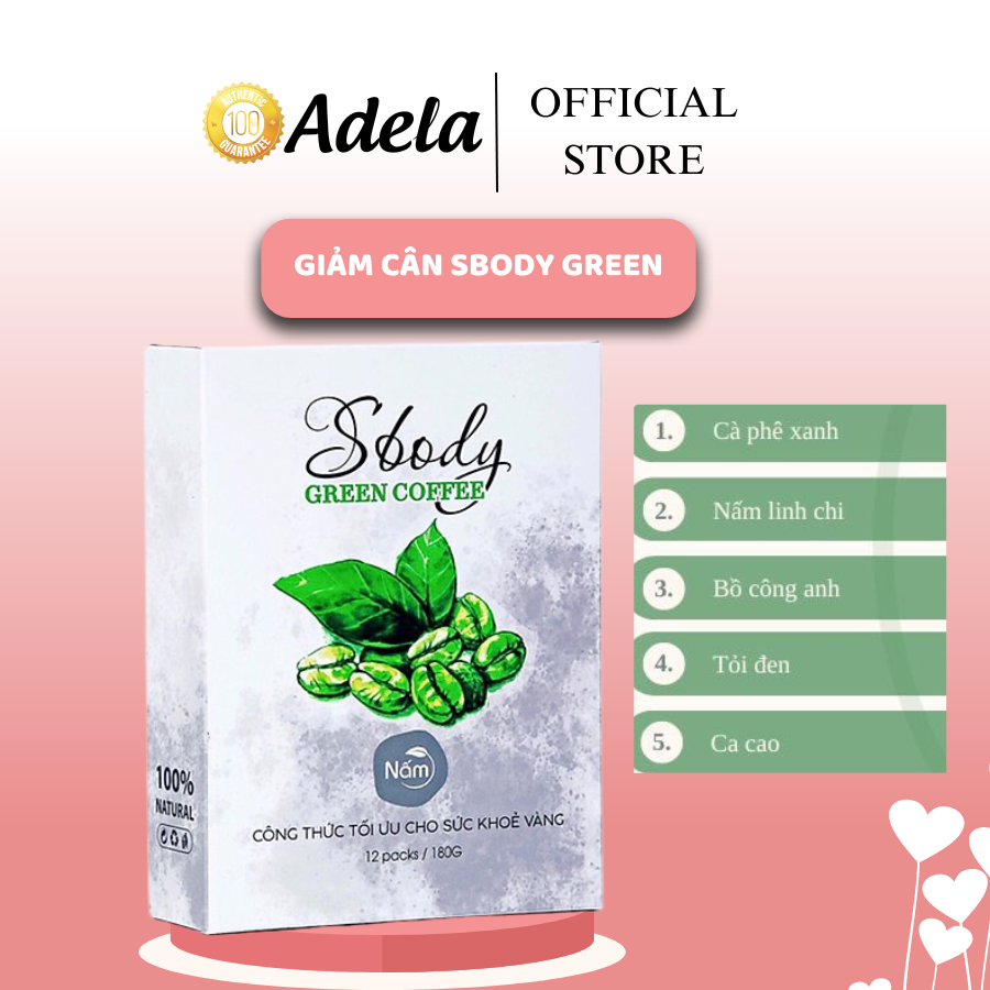 Cà Phê Giảm Cân Sbody Green Coffee Chính Hãng
