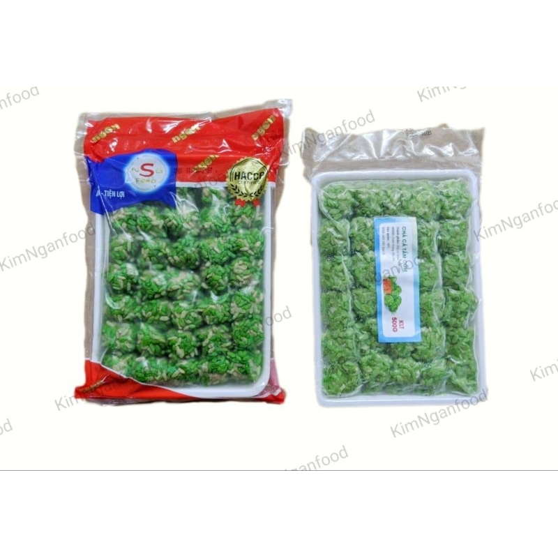 [2 loại]CHẢ CÁ TẨM CỐM 500g