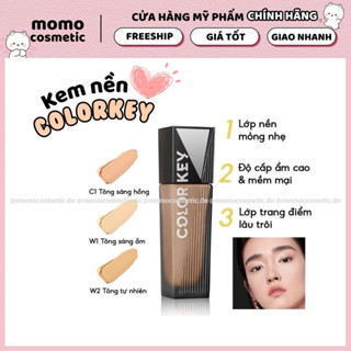 Kem nền Colorkey mỏng nhẹ che phủ tốt 