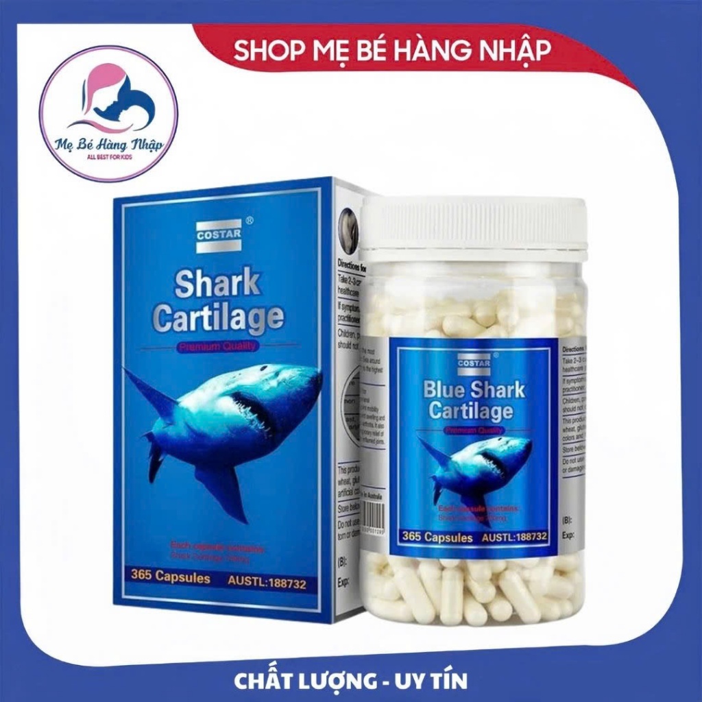 Sụn cá mập Costar Shark Cartilage 365 viên