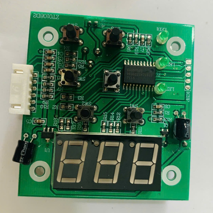 Main đồng hồ máy cán màng fm3510