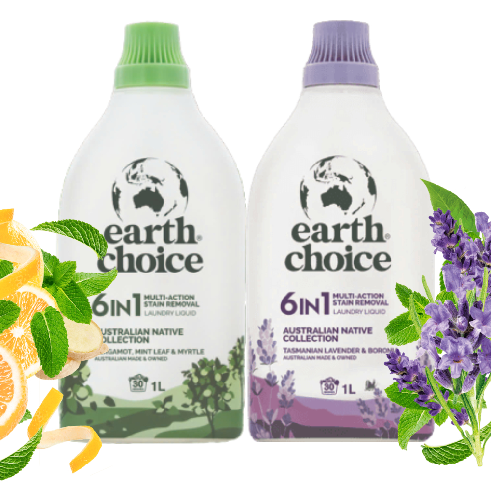 Nước giặt hữu cơ siêu đậm đặc Earth Choice 1L - NK Úc
