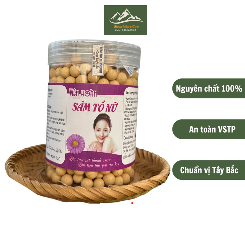 [CHÍNH HÃNG] Viên Hoàn Sâm Tố Nữ Tiện Dụng Cho Chị Em (Tăng Noi Tiêttt Tố Tăng Size Vòng 1 )