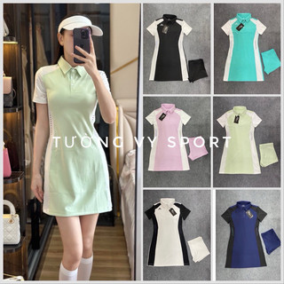 Váy liền thân thể thao chơi golf, tennis đi chơi đi làm đều đẹp ạ