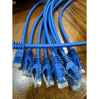 Dây nhảy patch cord 0.5m Cat6 ancomteck Blue 2 feet ACT-LAN-6005BLD