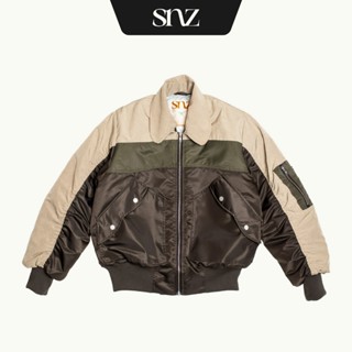 Áo Khoác Bomber SNAZZY Unisex Vải Gió Pilot Chần Bông Chính Hãng - TRICERA