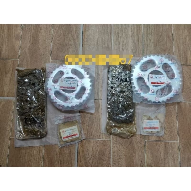 bộ nhông xích xe chaly