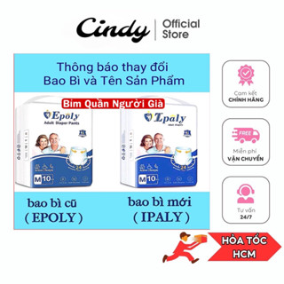   HCM-Hoả Tốc  50 Miếng Tả Quần Epoly Cho Người Già size M L XL từ 30-90kg 