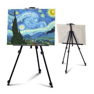 Giá Vẽ Tranh Chữ A 3 Chân Di Động Bằng Sắt Sơn Tĩnh Điện Standee chữ A 1 mặt | LST 