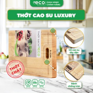 Thớt gỗ Eco LUXURY Thương Hiệu BG Home 100 % gỗ tự nhiên cao cấp an toàn vệ sinh thực phẩm