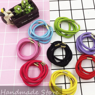 Combo 10 chun buộc tóc làm handmade