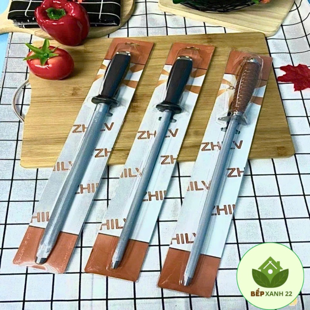 Cây mài dao,liếc dao sắc bén hàng cao cấp, Cây mài dao thanh liếc dao thép cacbon siêu cứng