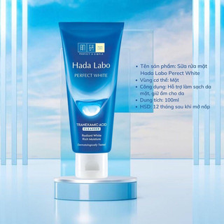 Kem rửa mặt Hada Labo perfect white - 80g