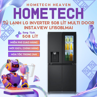[GIAO LẮP MIỄN PHÍ] LFI50BLMAI - Tủ lạnh LG Inverter 508 lít Multi Door InstaView LFI50BLMAI - Hàng Chính Hãng, Mới 100%