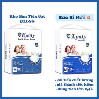 RẺ VÔ ĐỊCH 100 Miếng Tả/Tã Quần IPALY Epoly Cho Người Già M L XL 2XL