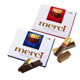 Socola Merci Finest Selection chocolate hộp 250g