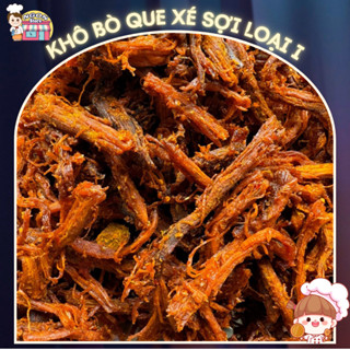 【100% Bò  Khô Bò Que Xé Sợi Thượng Hạng - Khô Bò Sợi Mềm - Khô Bò Xé Mềm - Khô Bò Cay - Đồ Ăn Vặt