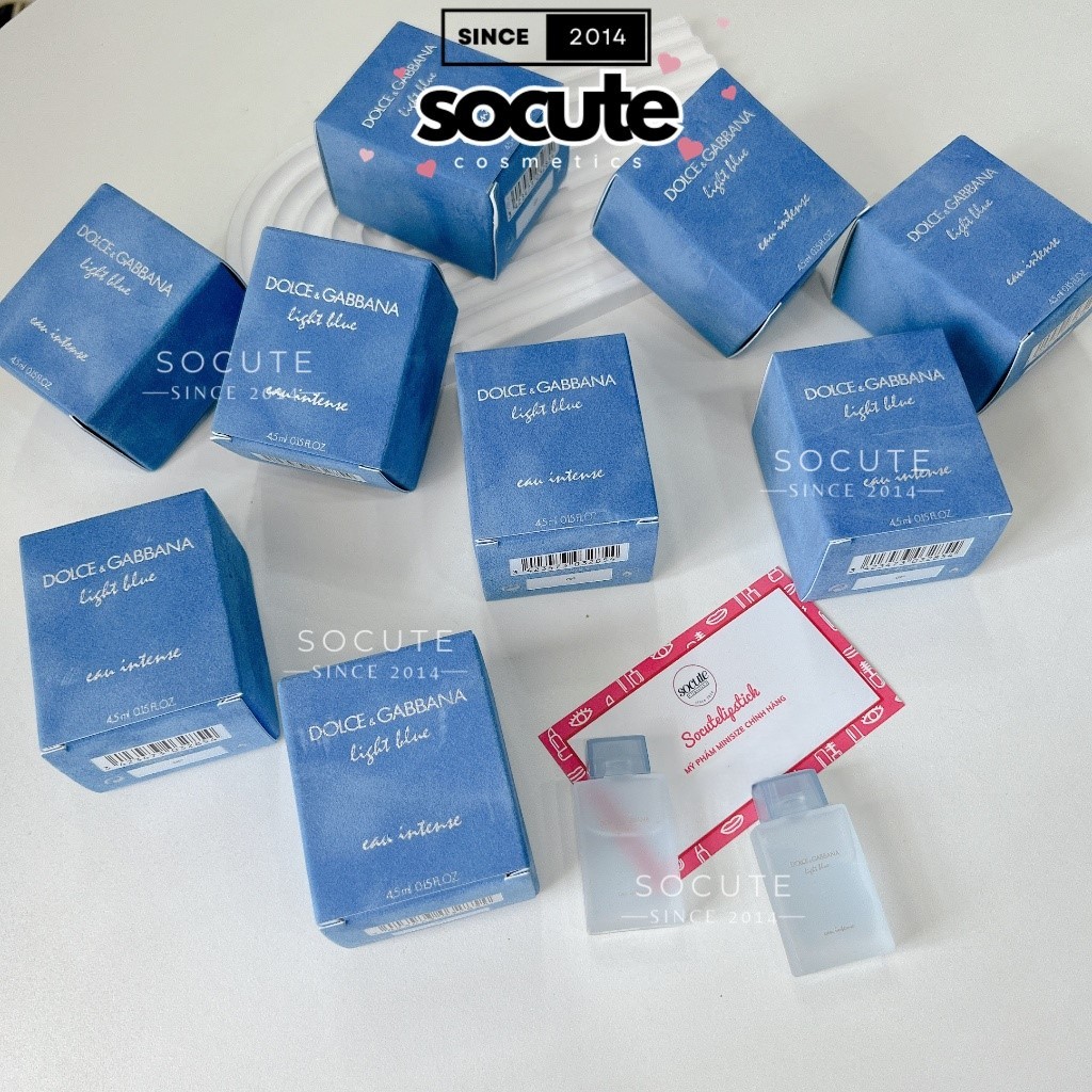 Nước hoa Do.olce & Gab.baana Light Blue Eau Intense 4.5ml
