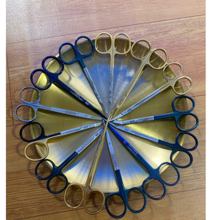 KÉO PHẪU THUẬT CONG 12CM thép trắng