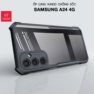 [Hỏa Tốc HCM] Ốp lưng XUNDD Samsung A24 4G - Chống shock, Mặt lưng trong, Viền TPU