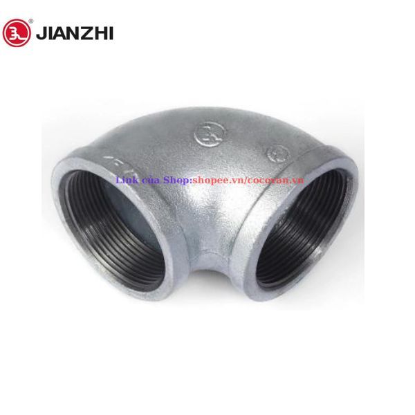 Co ren mạ kẽm (cút ren) jianzhi  21mm-34mm